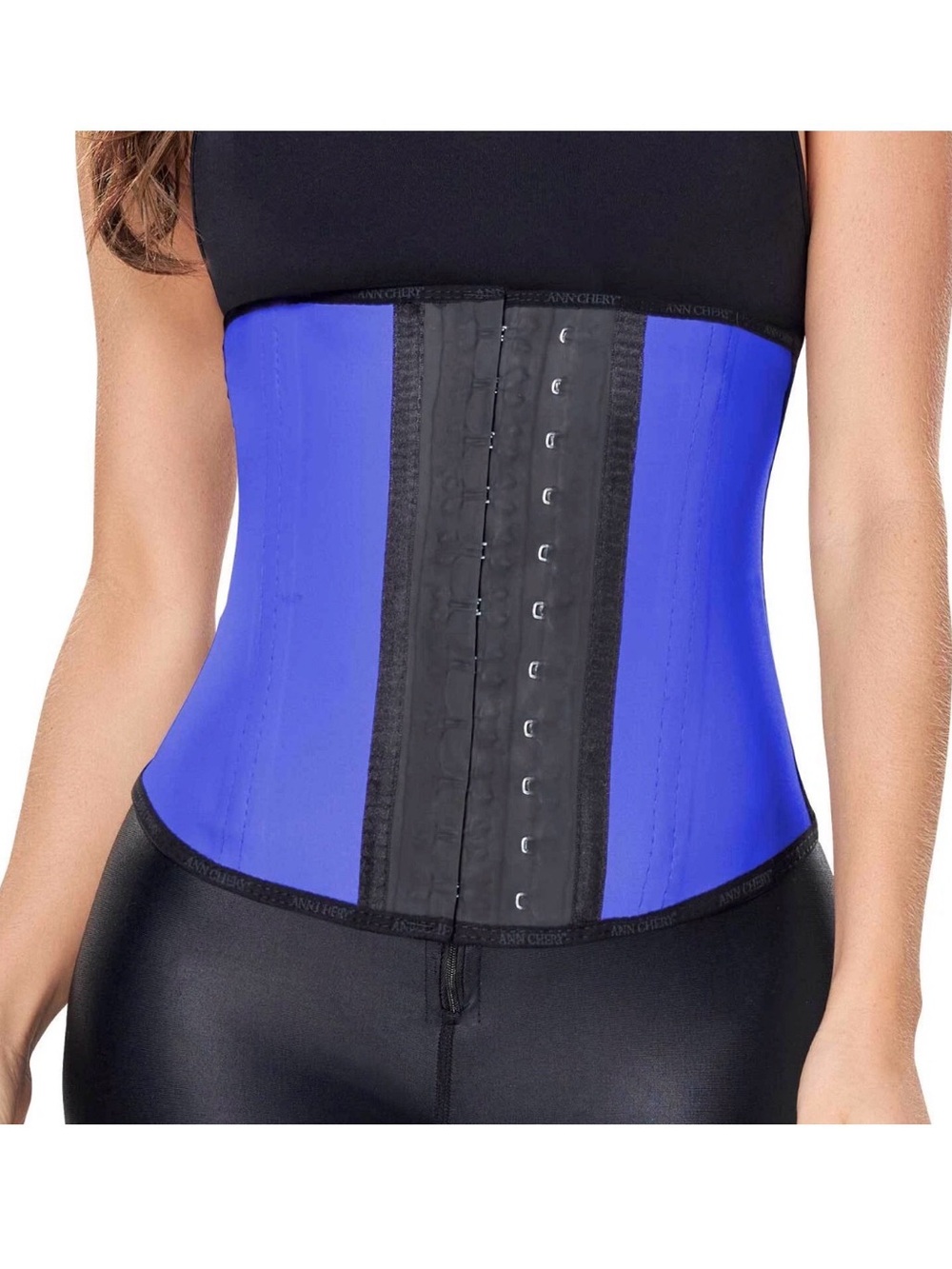 Ann Chery Blue Waist Trainer Corset Size 38 XL New Shapewear